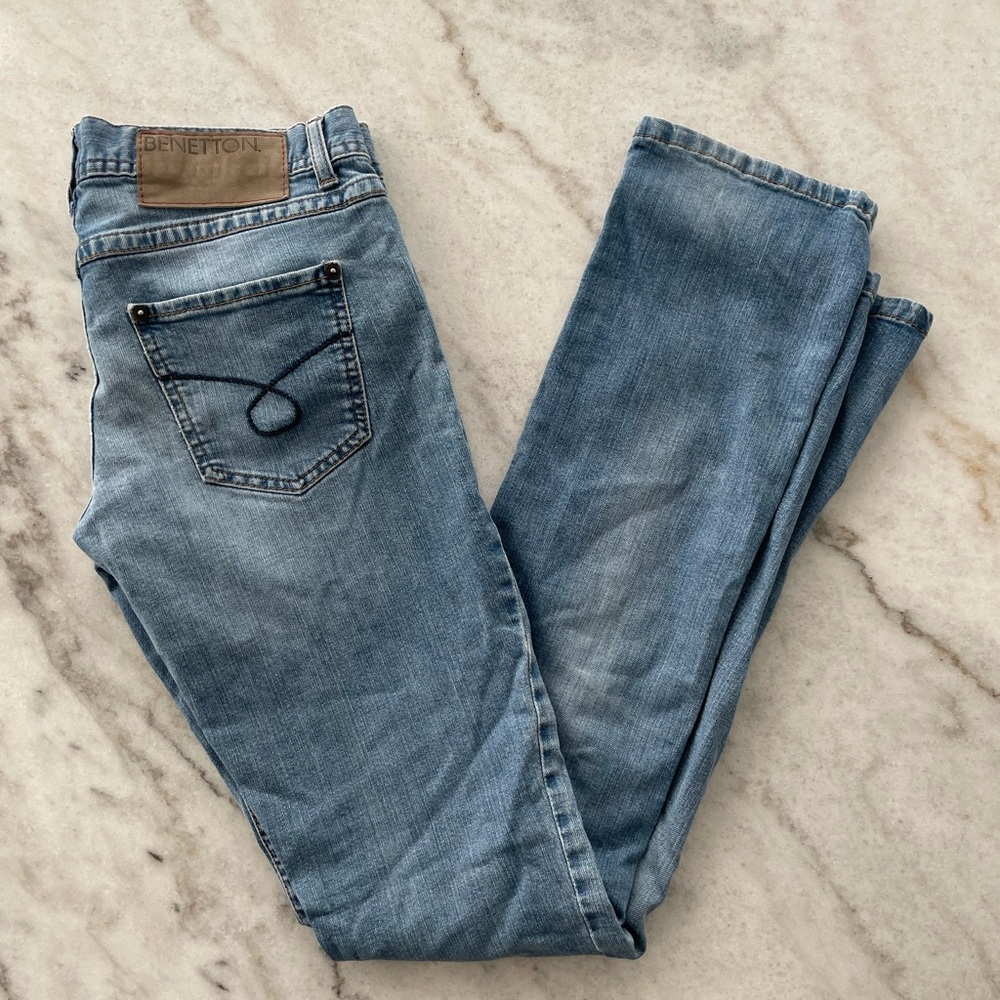 United Colors Of Benetton Women’s Light Blue Slim Jeans